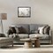 Stupell Industries Grey Flower Silhouettes Floater Framed Canvas Wall Art Design by Design Fabrikken